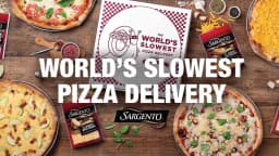 Sargento Made the World's Slowest Pizza Delivery Worth the Wait — archive collection thumbnail