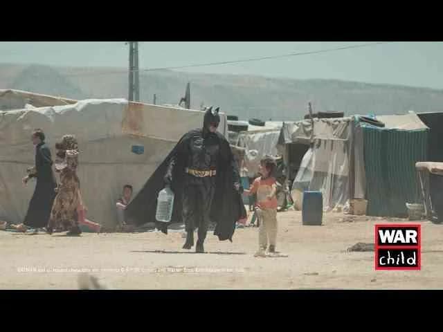 Batman - War Child | Clapboard Ad Archive