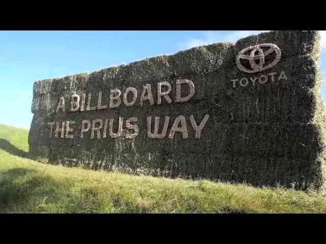 The billboards that came from nature and went back to nature - Toyota | Clapboard Ad Archive