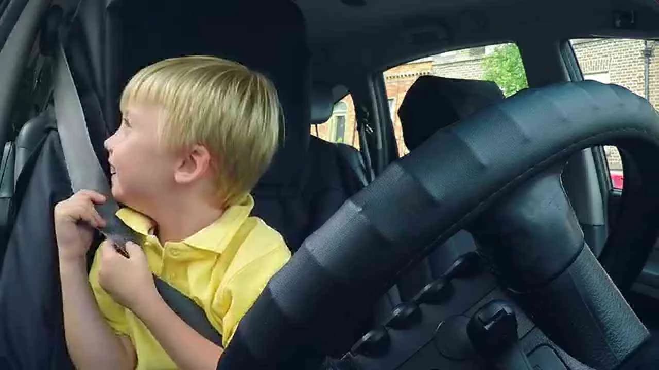 3 year old taxi driver