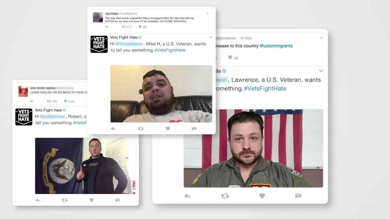 Vets Fight Hate - Southern Poverty Law | Clapboard Ad Archive