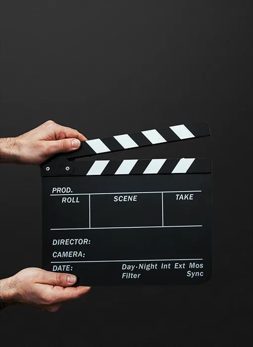 Film Production — Clapboard service